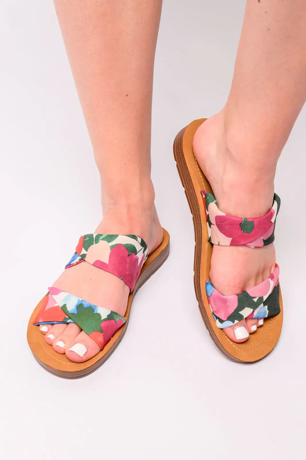 With a Twist Sandal in Flowers Ave Shops