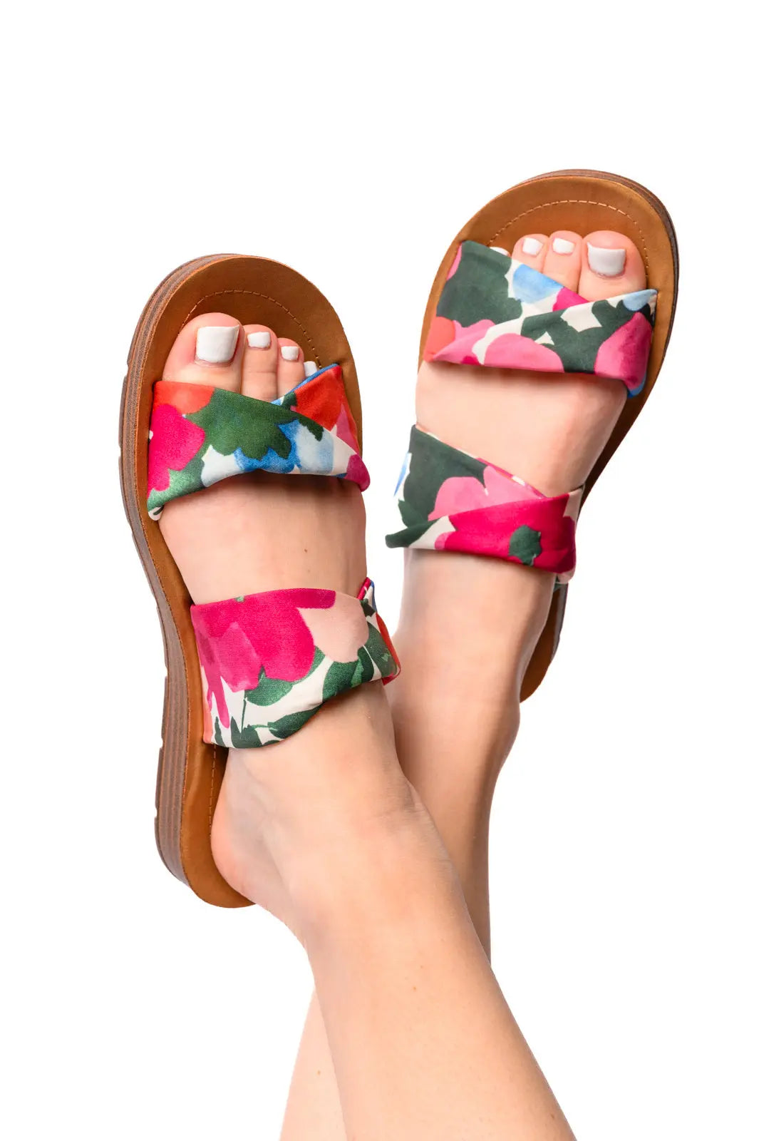 With a Twist Sandal in Flowers Ave Shops