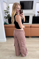 PREORDER: Archer Asymmetrical Pocket Wide Leg Cargo Pants in Two Colors Ave Shops