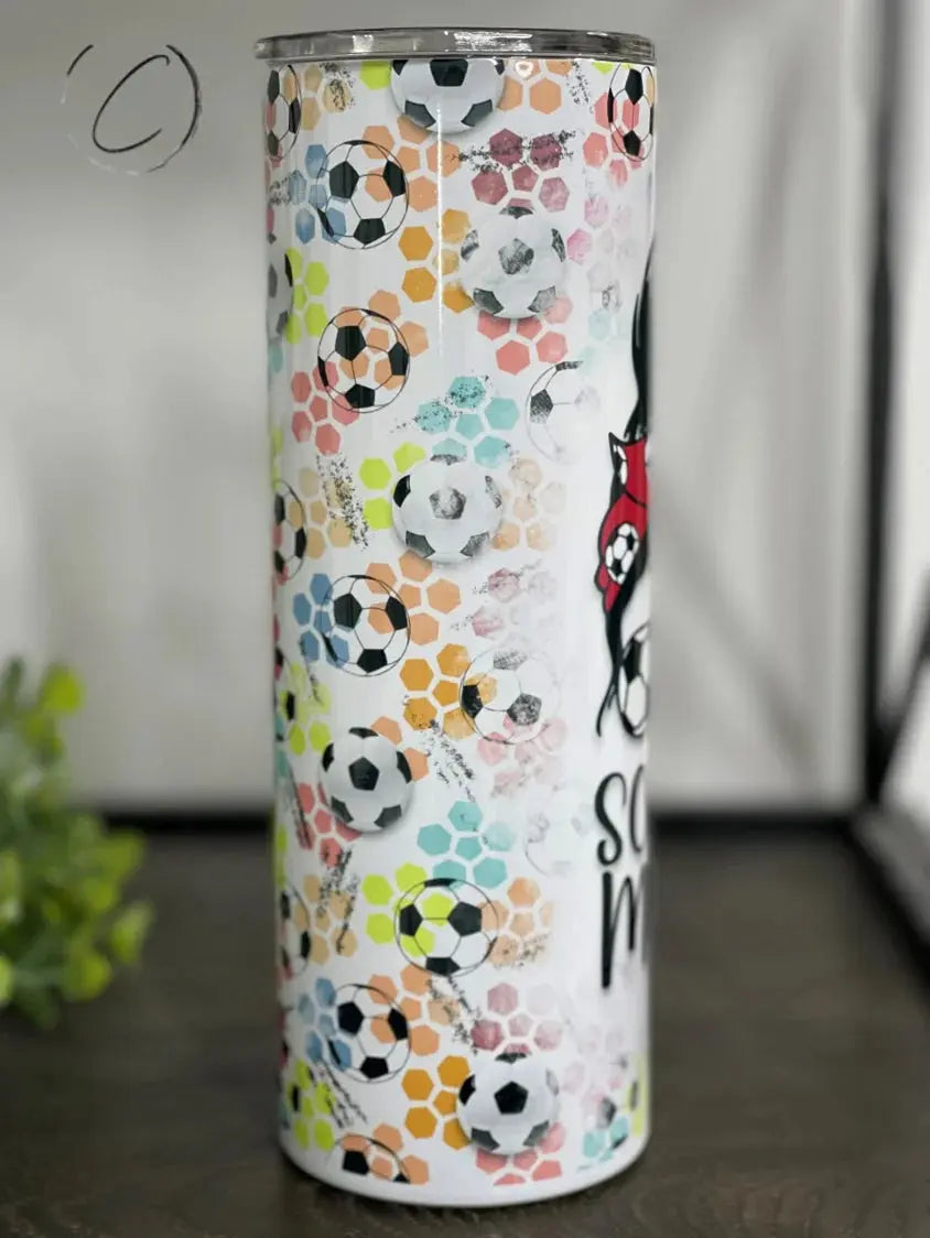 PREORDER: Soccer Mom Skinny Tumbler Ave Shops