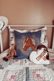 Denim Darling Pillow COVER ONLY