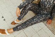 Loungy Lariat Joggers- Boots