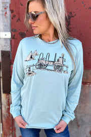 Country Blu's Long Sleeve Tee