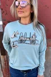 Country Blu's Long Sleeve Tee