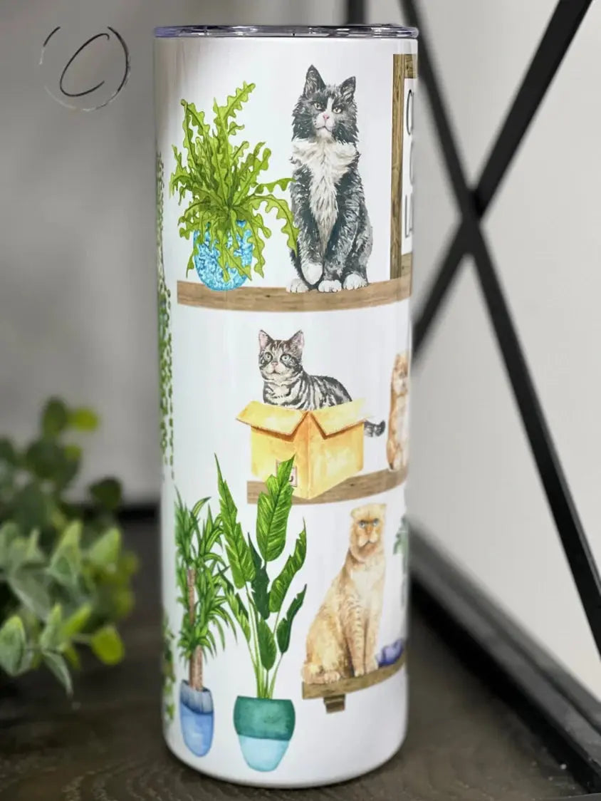 PREORDER: Crazy Cat Lady Skinny Tumbler Ave Shops