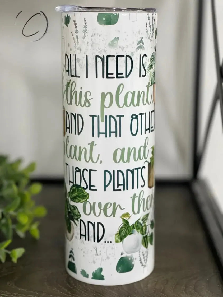 PREORDER: This, That & Those Plants Skinny Tumbler Ave Shops