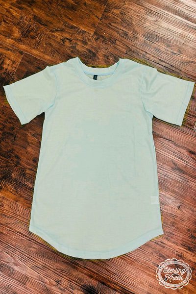 Simple Sterling Mint Top