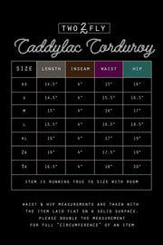 Cadillac Corduroy Shorts