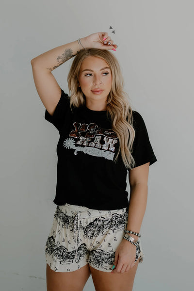 Spur Me Silvers Tee