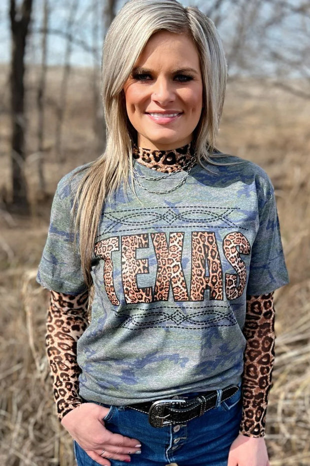 Stitched In Texas Tee