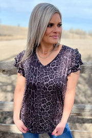 Night Leopard Top