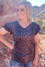 Night Leopard Top