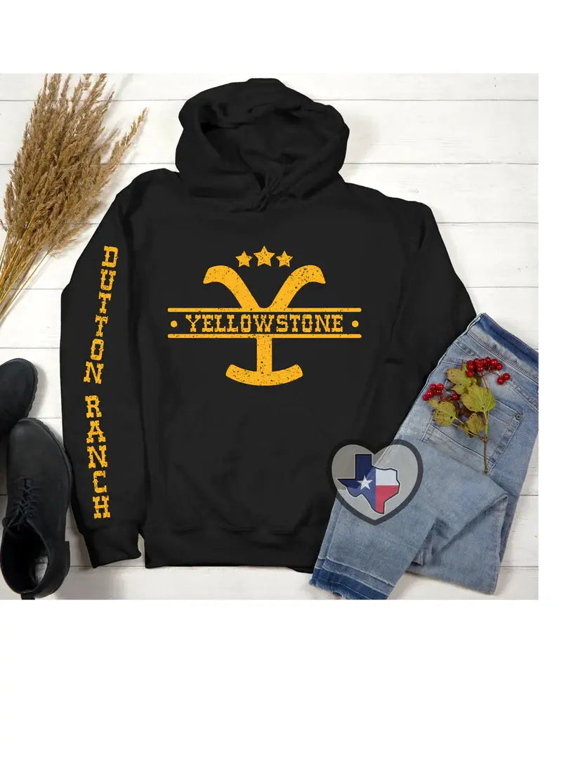 Yellow * Hoodie Classy Southern Bling