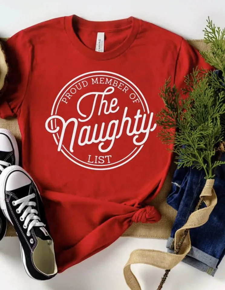 Naughty List (Black, Red, Green) Classy Southern Bling