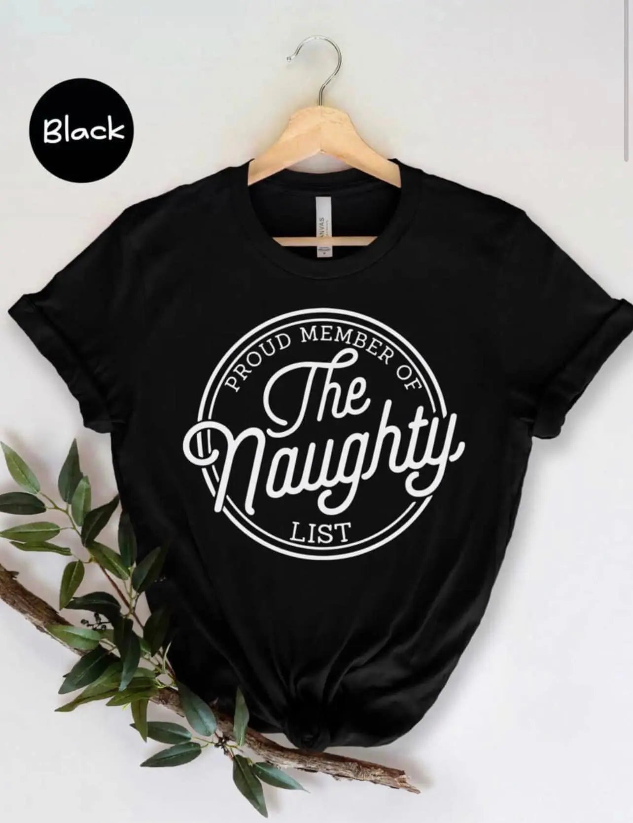 Naughty List (Black, Red, Green) Classy Southern Bling