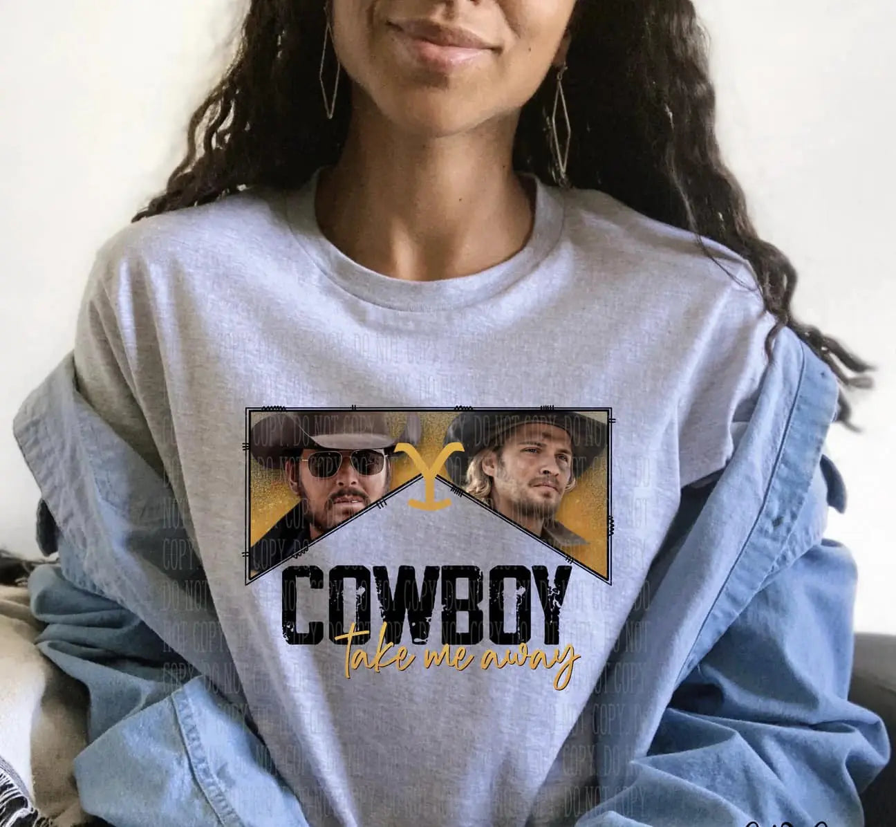 Cowboy Take Me Tee Classy Southern Bling