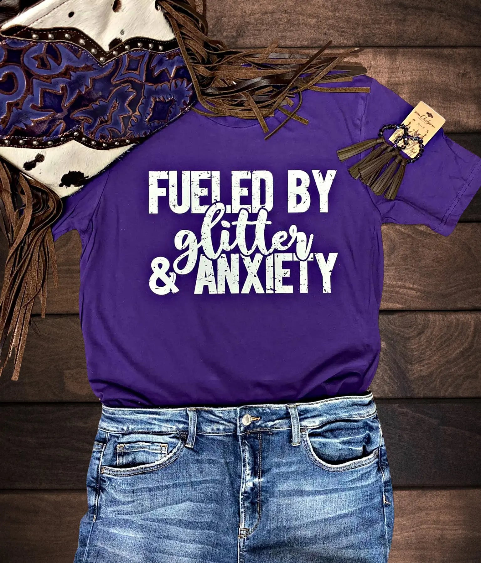 Fueled by Glitter and Anxiety Classy Southern Bling