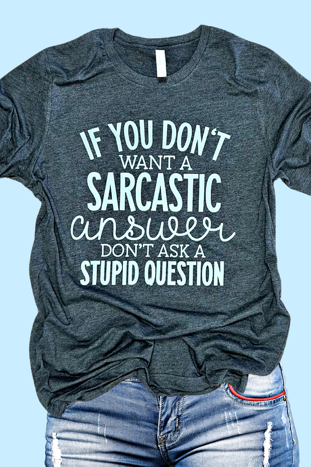 Sarcastic Answer Top