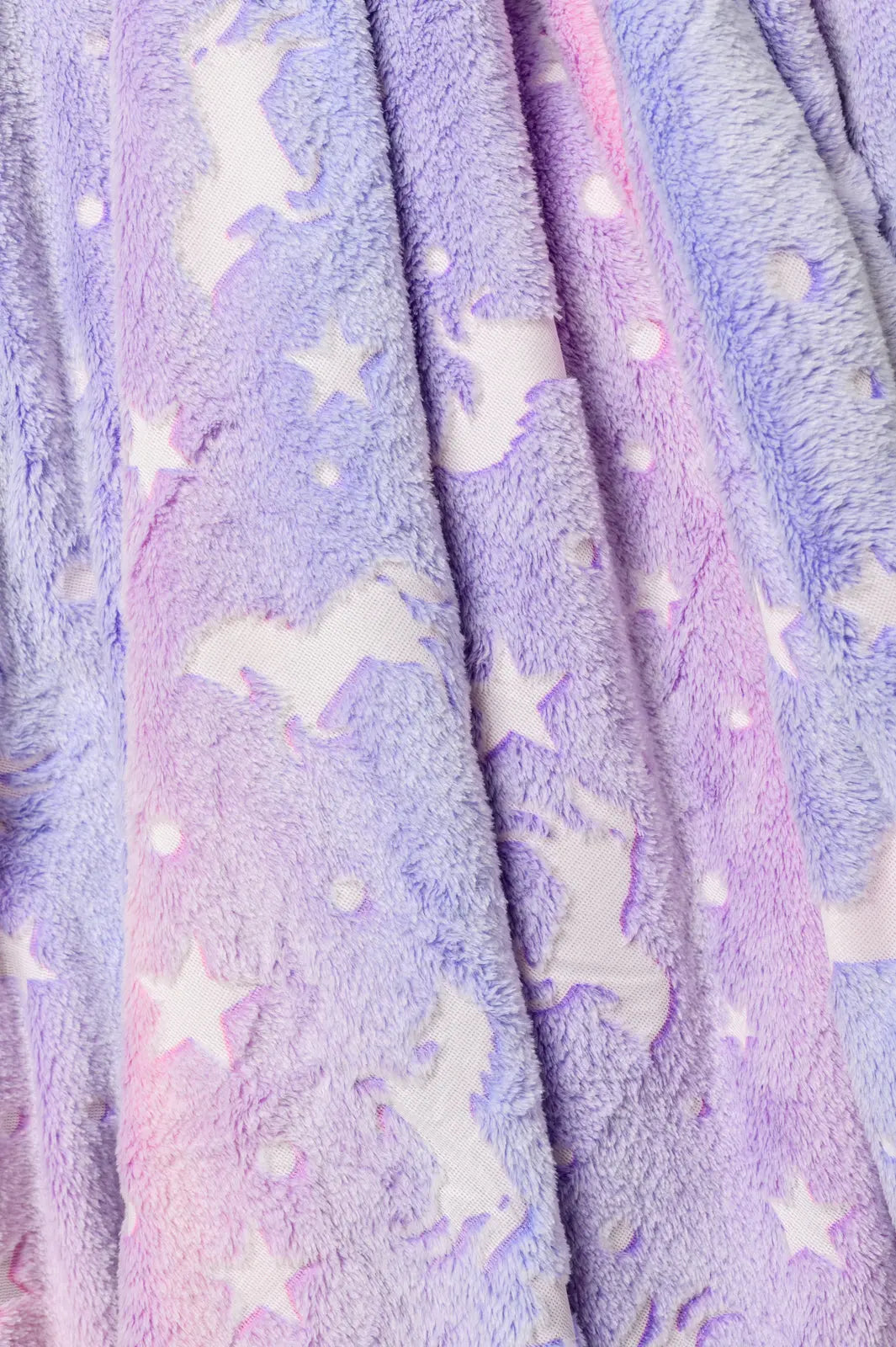 Glow in the Dark Blanket in Unicorn Rainbow Ave Shops