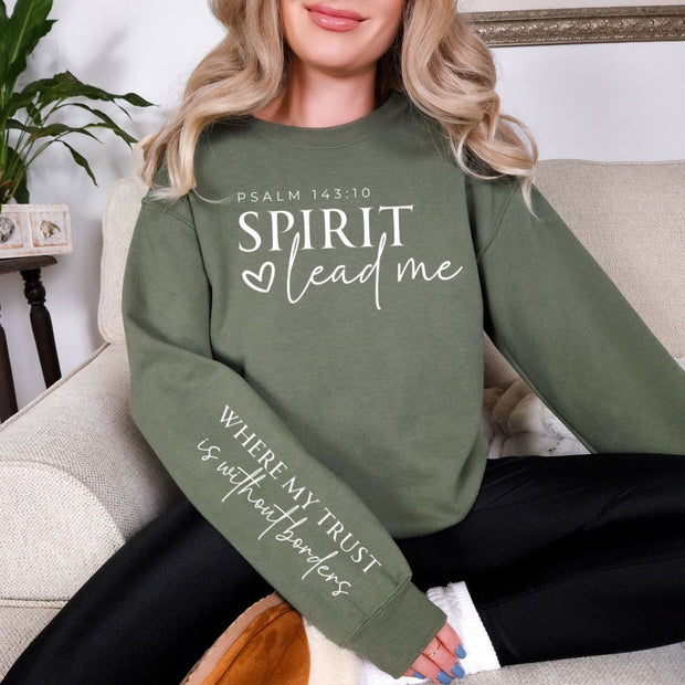 PREORDER: Spirit Lead Me Graphic Sweatshirt in Four Colors