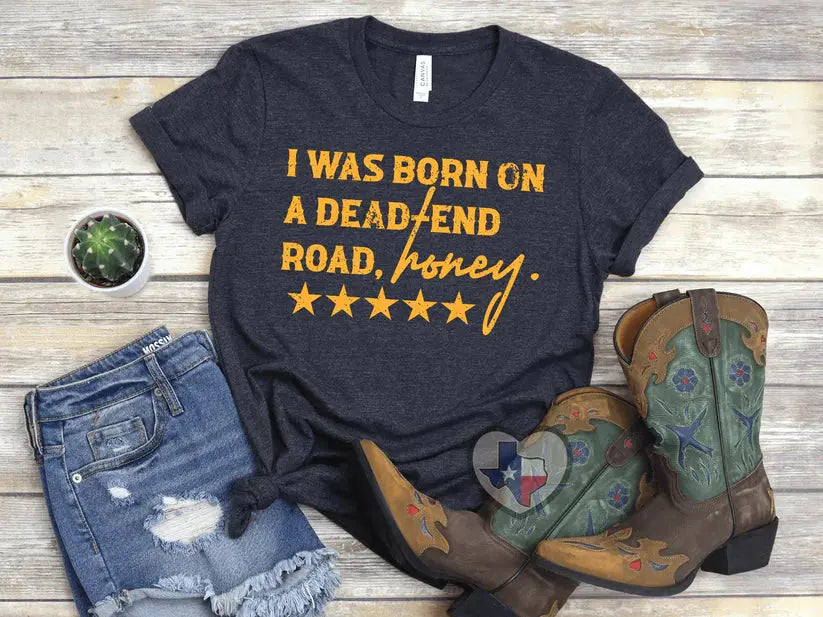 Dead End Tee Classy Southern Bling