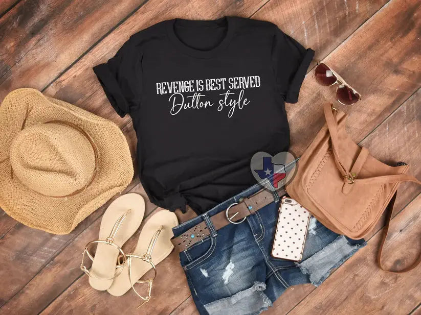 Revenge Tee Classy Southern Bling