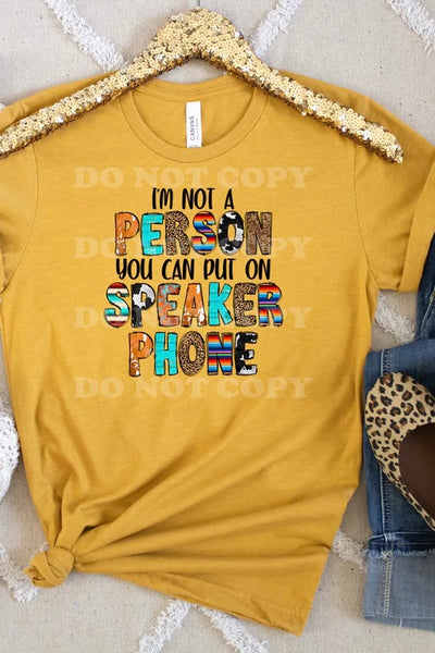 Speaker Phone Tee