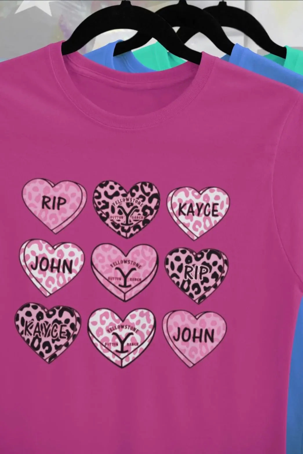 Conversation Heart Tee Classy Southern Bling