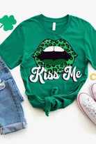 Kiss me Patty's Day Classy Southern Bling