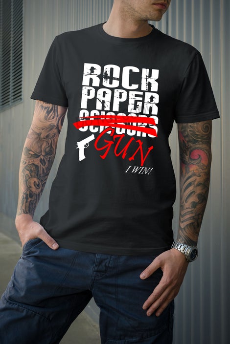 Rock Paper Scissors Tee