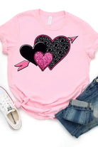 Lace Heart 💜 Tee (MULTIPLE COLORS) Sassy Sub