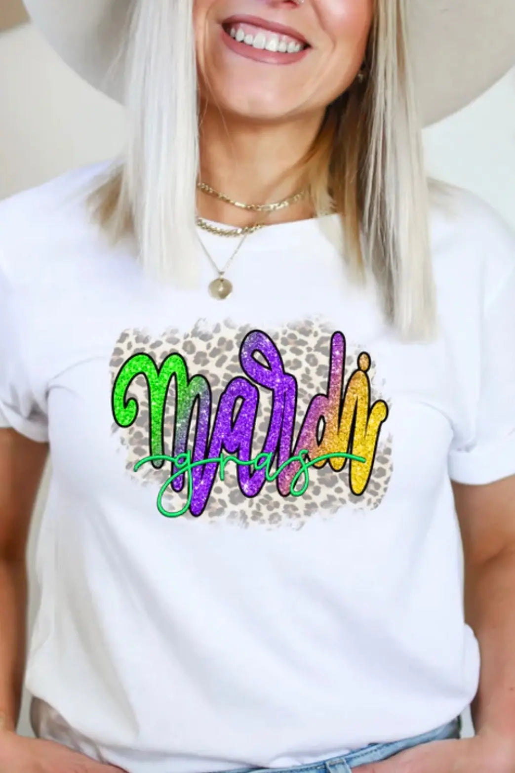 Leop Mardi Gras Classy Southern Bling