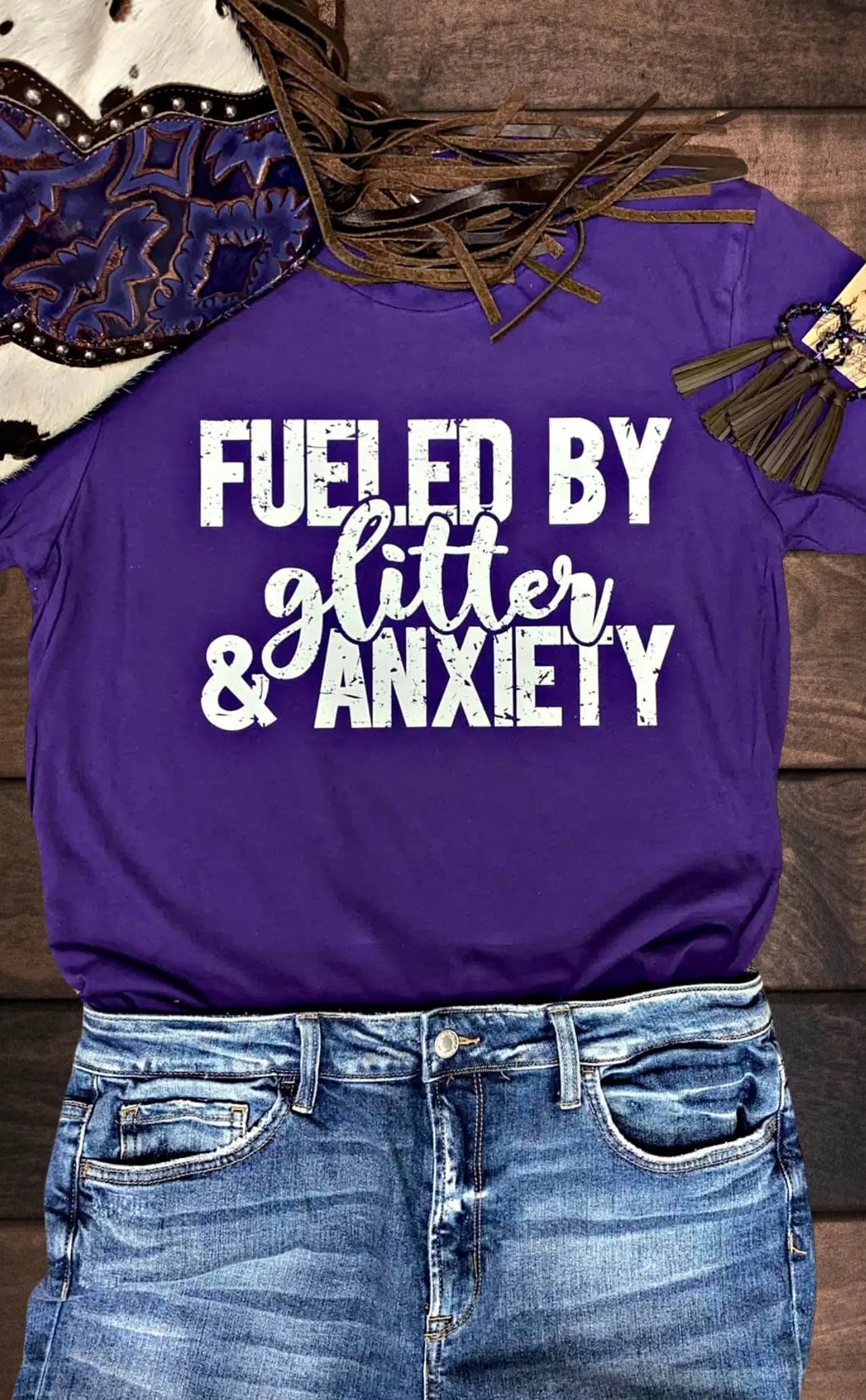Fueled by Glitter and Anxiety Classy Southern Bling