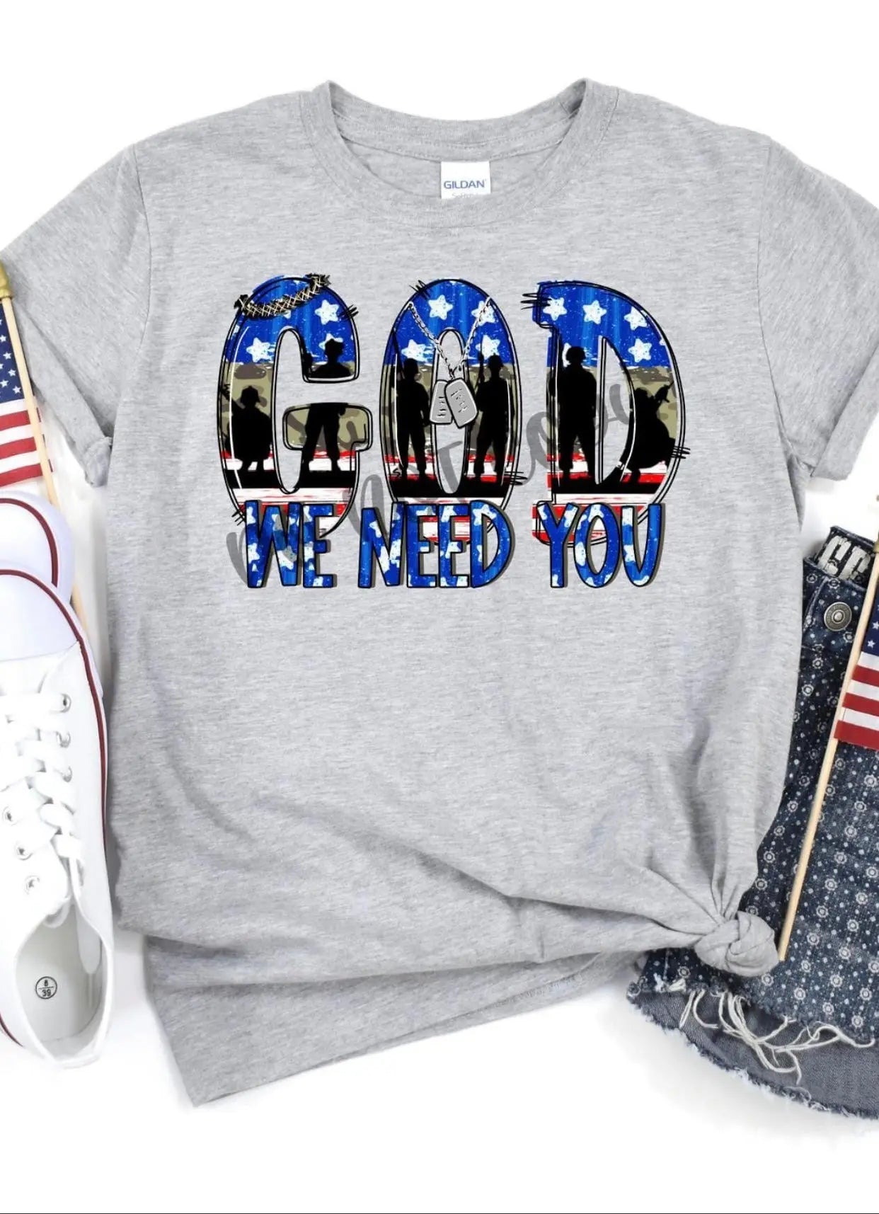 GOD We Need you (UNISEX) Classy Southern Bling