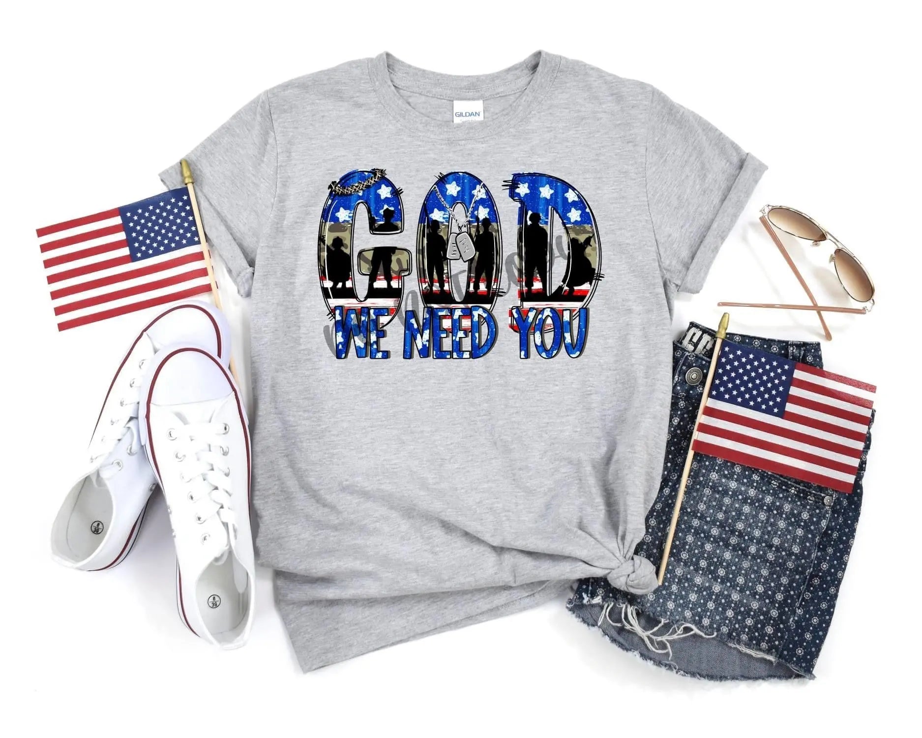 GOD We Need you (UNISEX) Classy Southern Bling