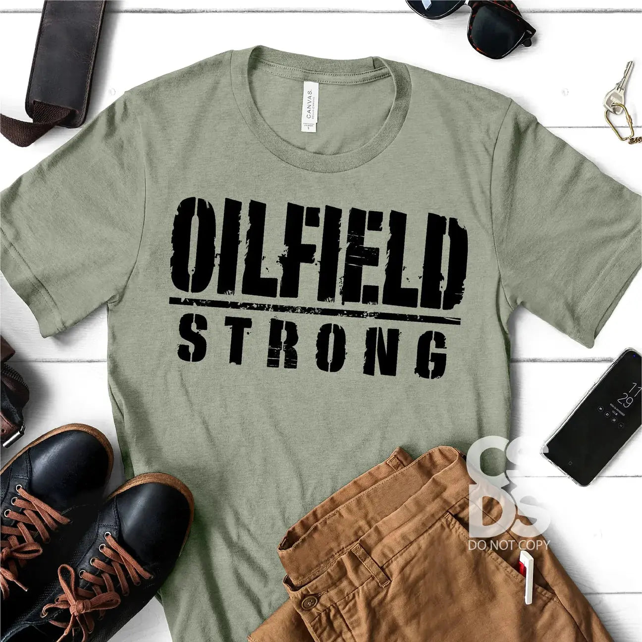 Oilfield Strong Classy Southern Bling