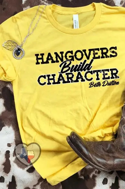 Hangovers Tee Classy Southern Bling