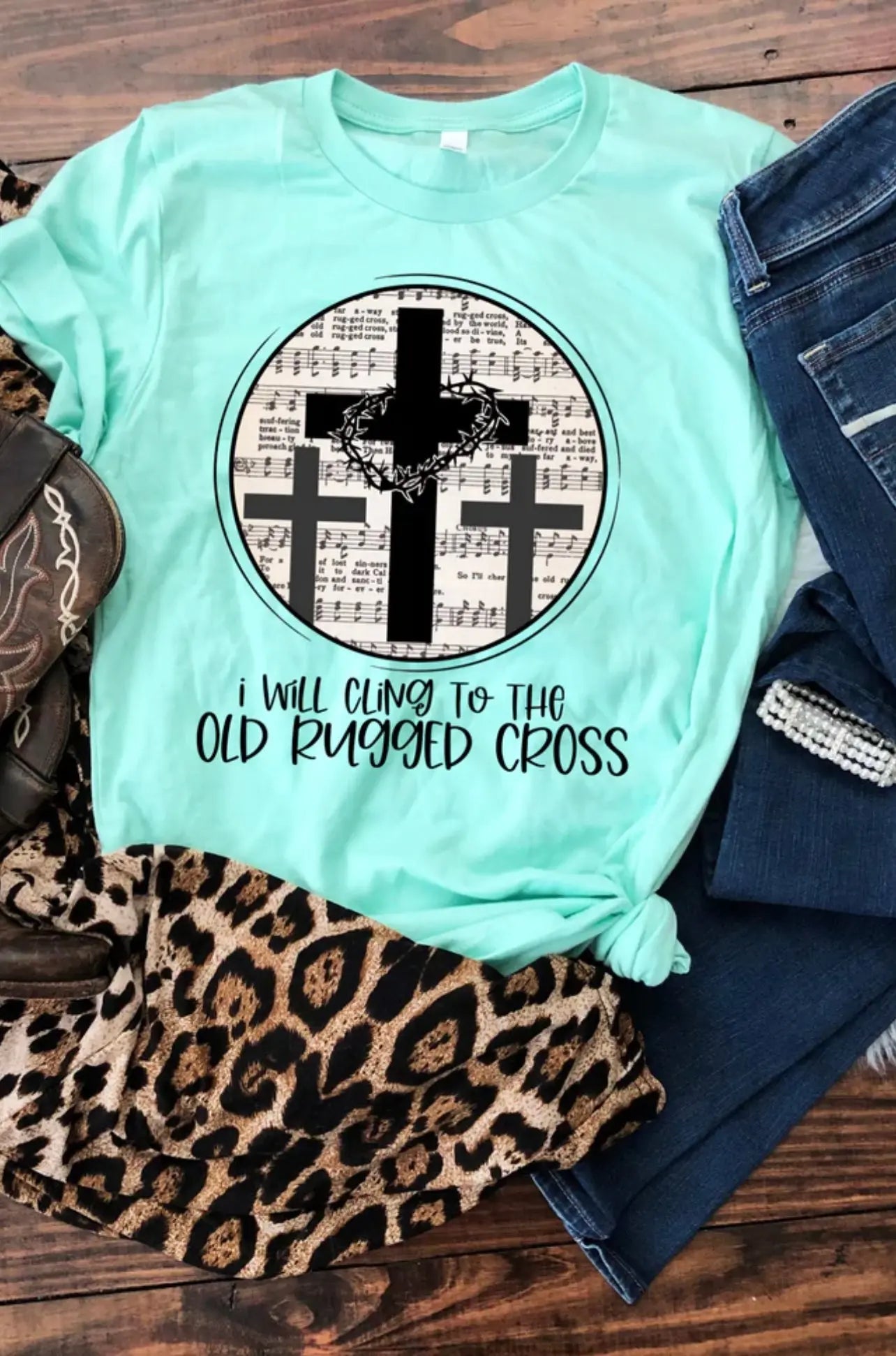 Old Rugged Cross Classy Southern Bling