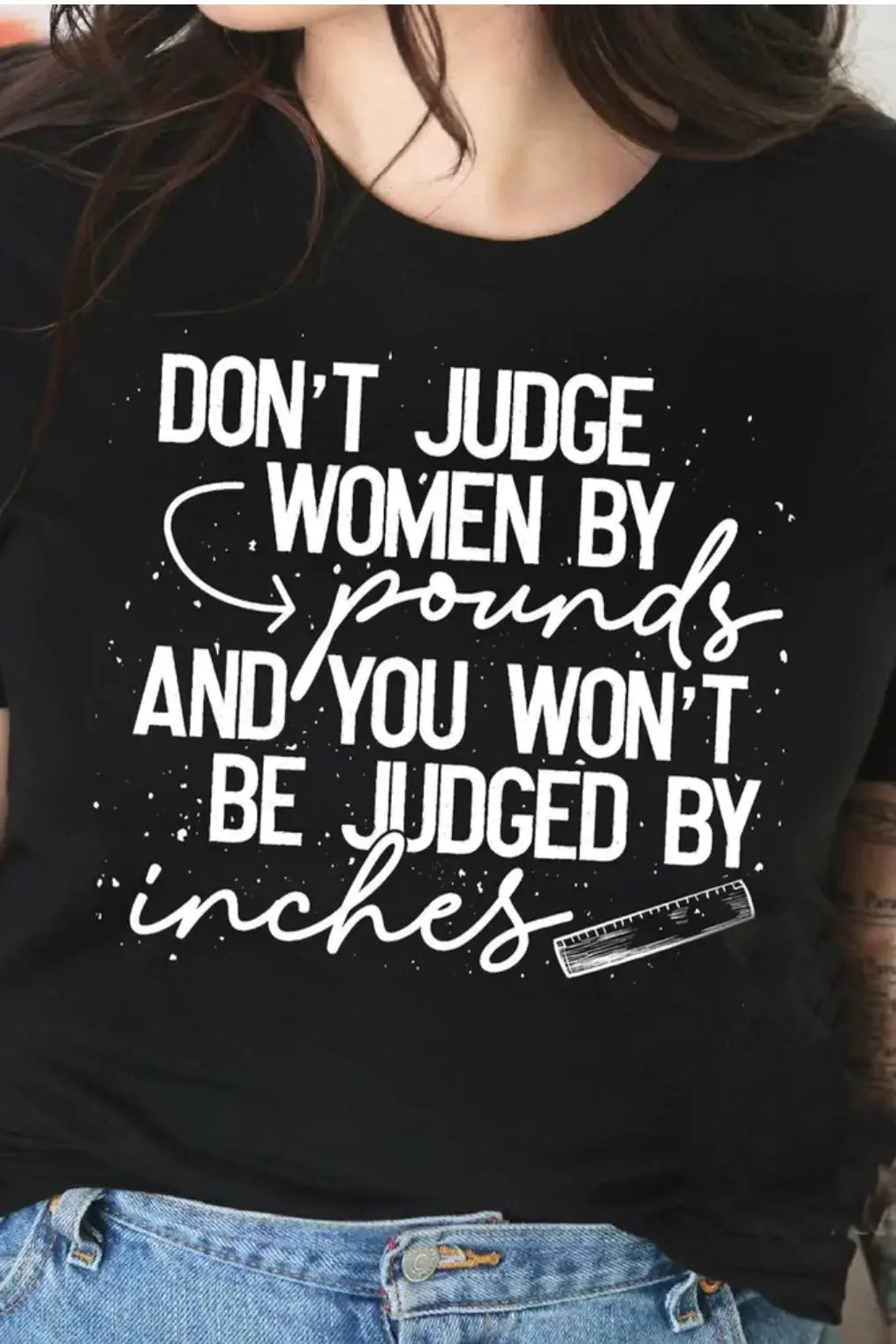 Don’t Judge Women Tee Classy Southern Bling