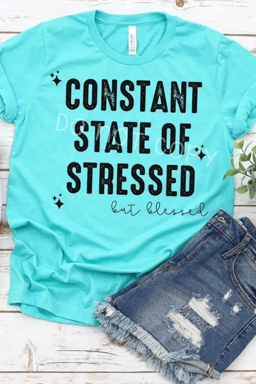 Constant State Tee Classy Southern Bling