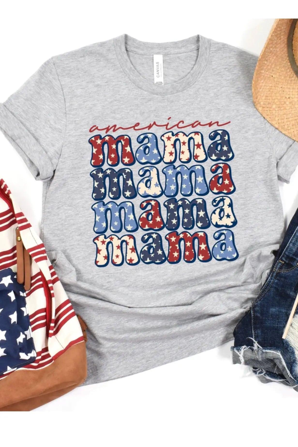 American MAMA- Stacked Classy Southern Bling